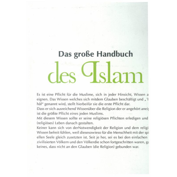 Das Grosse Handbuch Des Islam